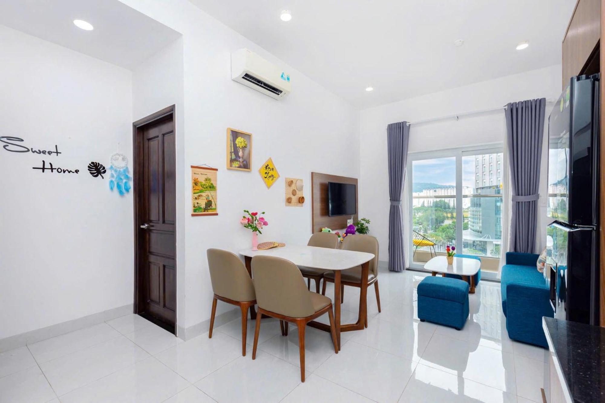 Mermaid Seaview Apartment Vung Tau - Blue Homestay Bagian luar foto