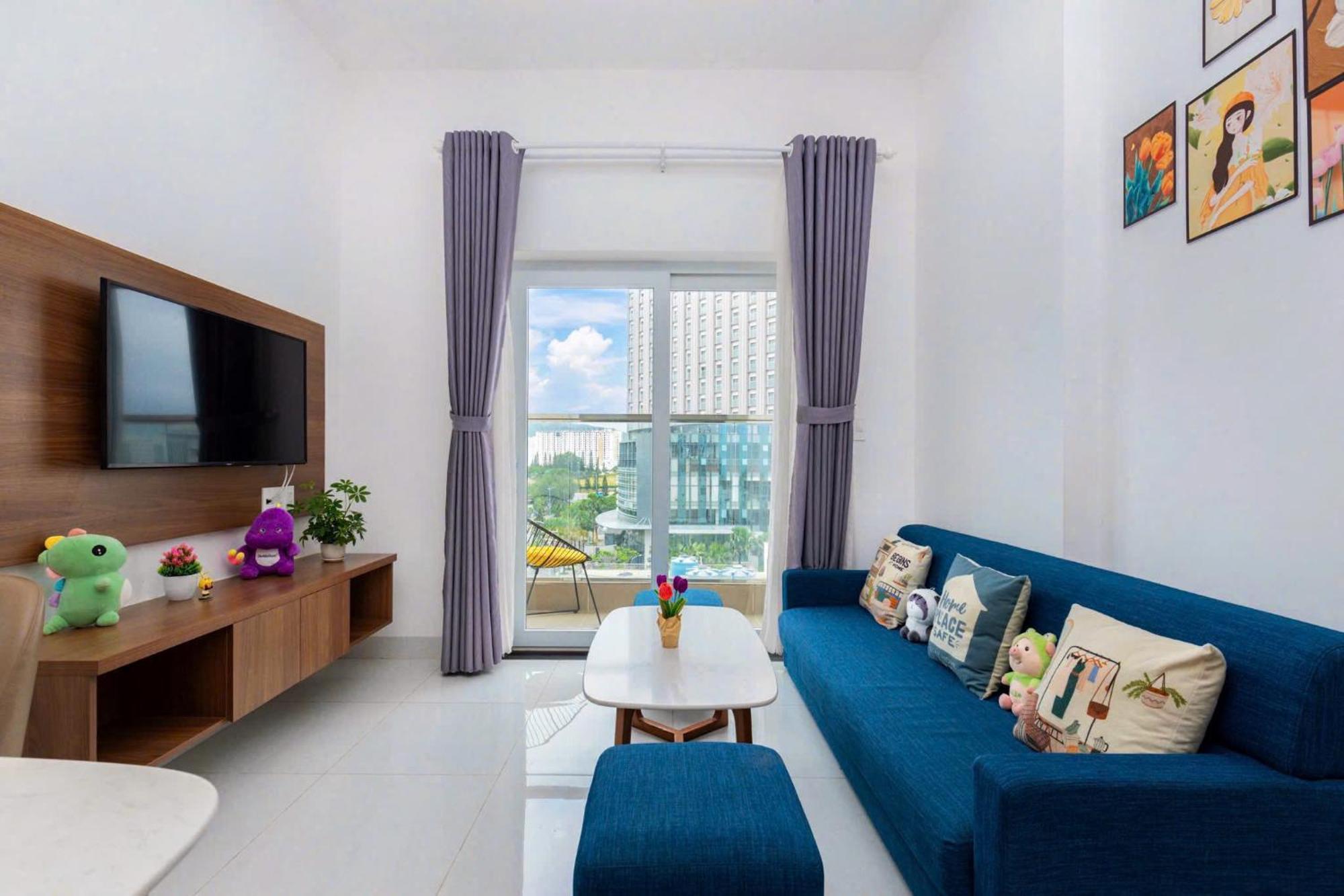 Mermaid Seaview Apartment Vung Tau - Blue Homestay Bagian luar foto