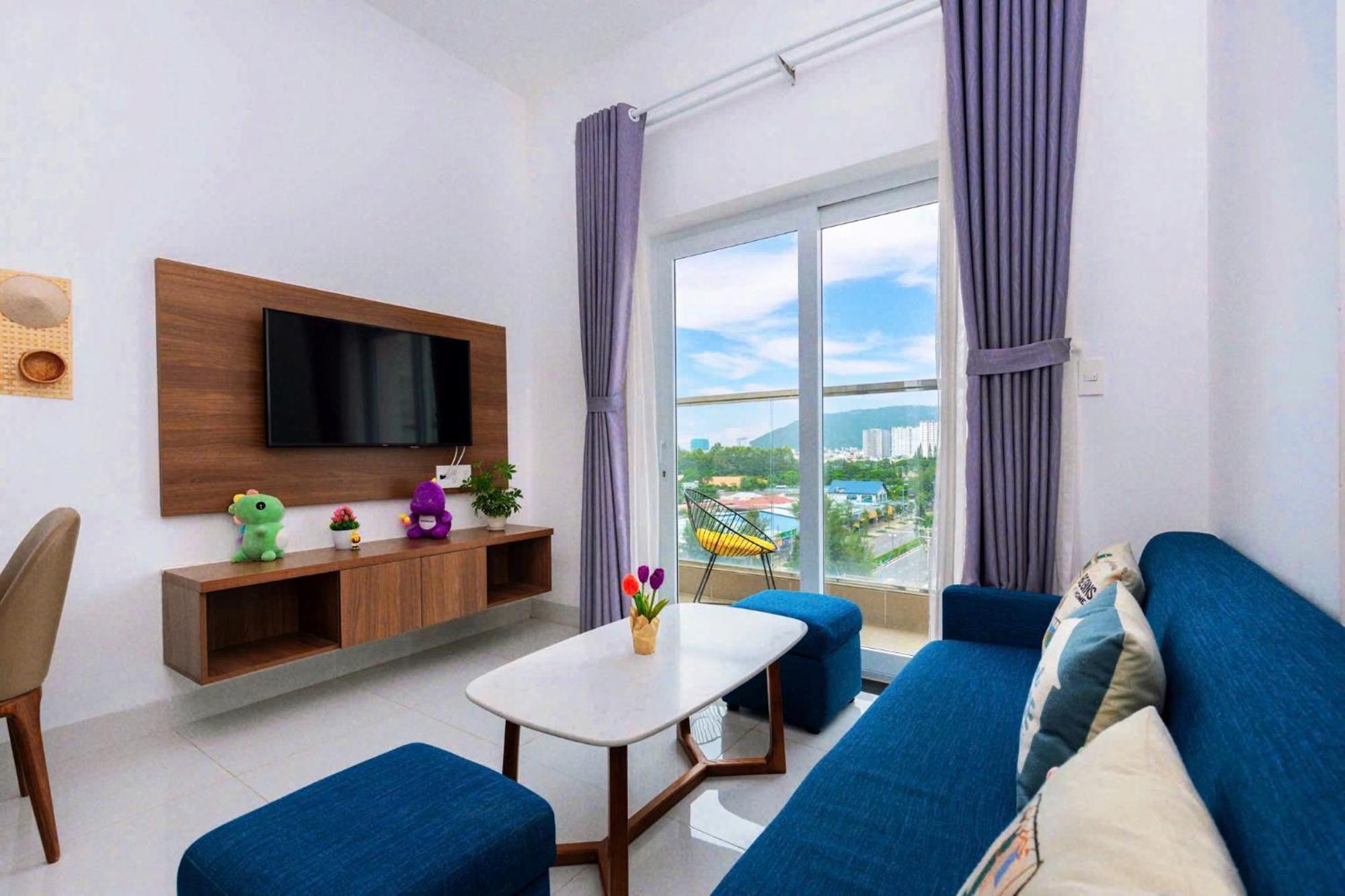 Mermaid Seaview Apartment Vung Tau - Blue Homestay Bagian luar foto