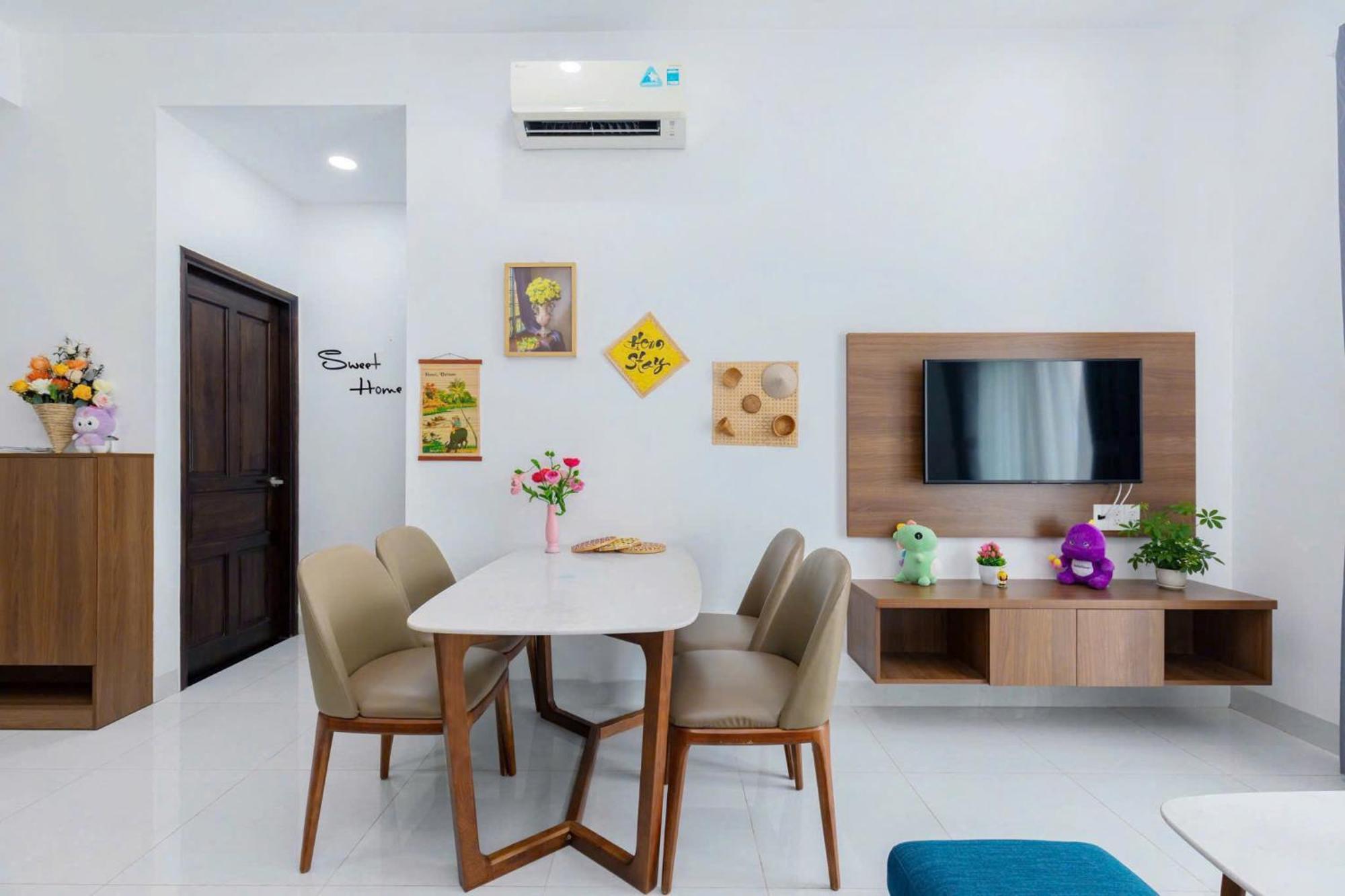 Mermaid Seaview Apartment Vung Tau - Blue Homestay Bagian luar foto