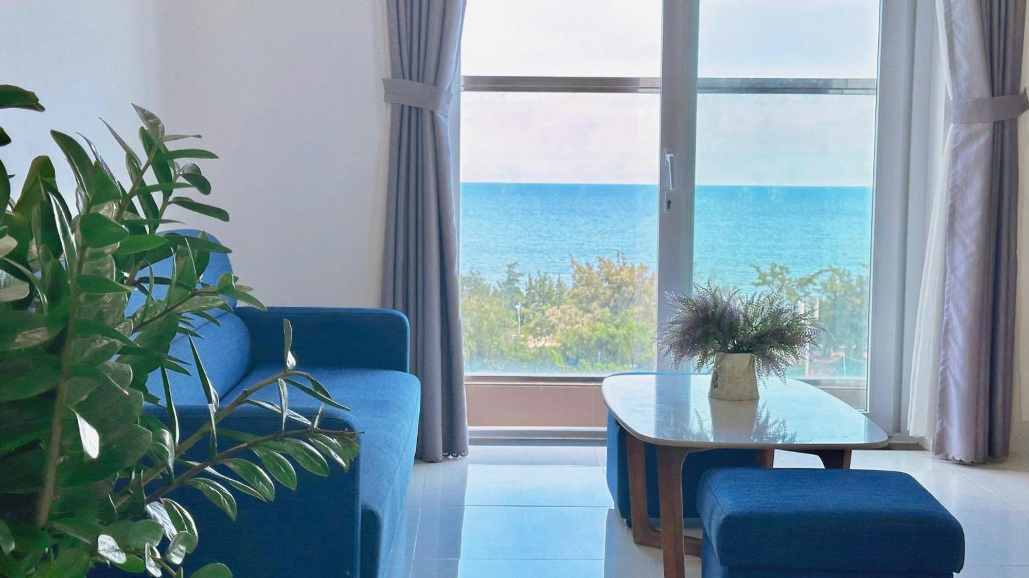 Mermaid Seaview Apartment Vung Tau - Blue Homestay Bagian luar foto