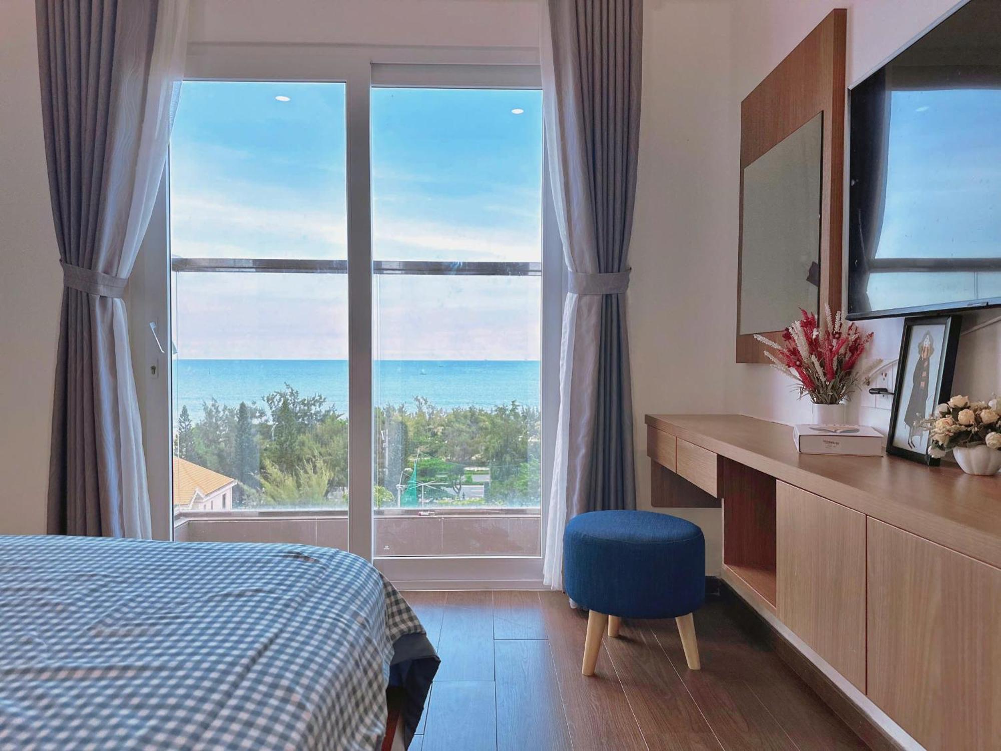 Mermaid Seaview Apartment Vung Tau - Blue Homestay Bagian luar foto