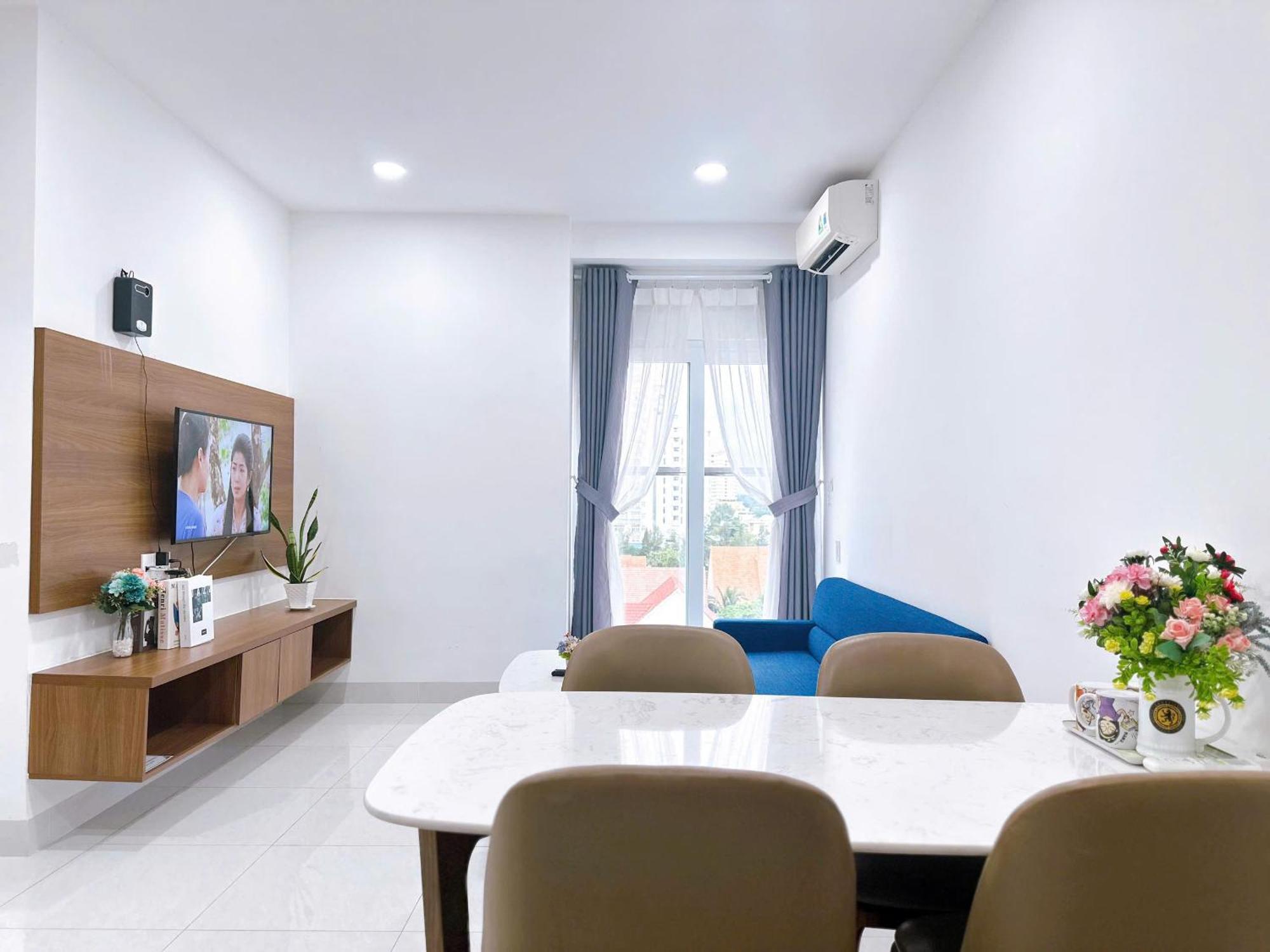 Mermaid Seaview Apartment Vung Tau - Blue Homestay Bagian luar foto