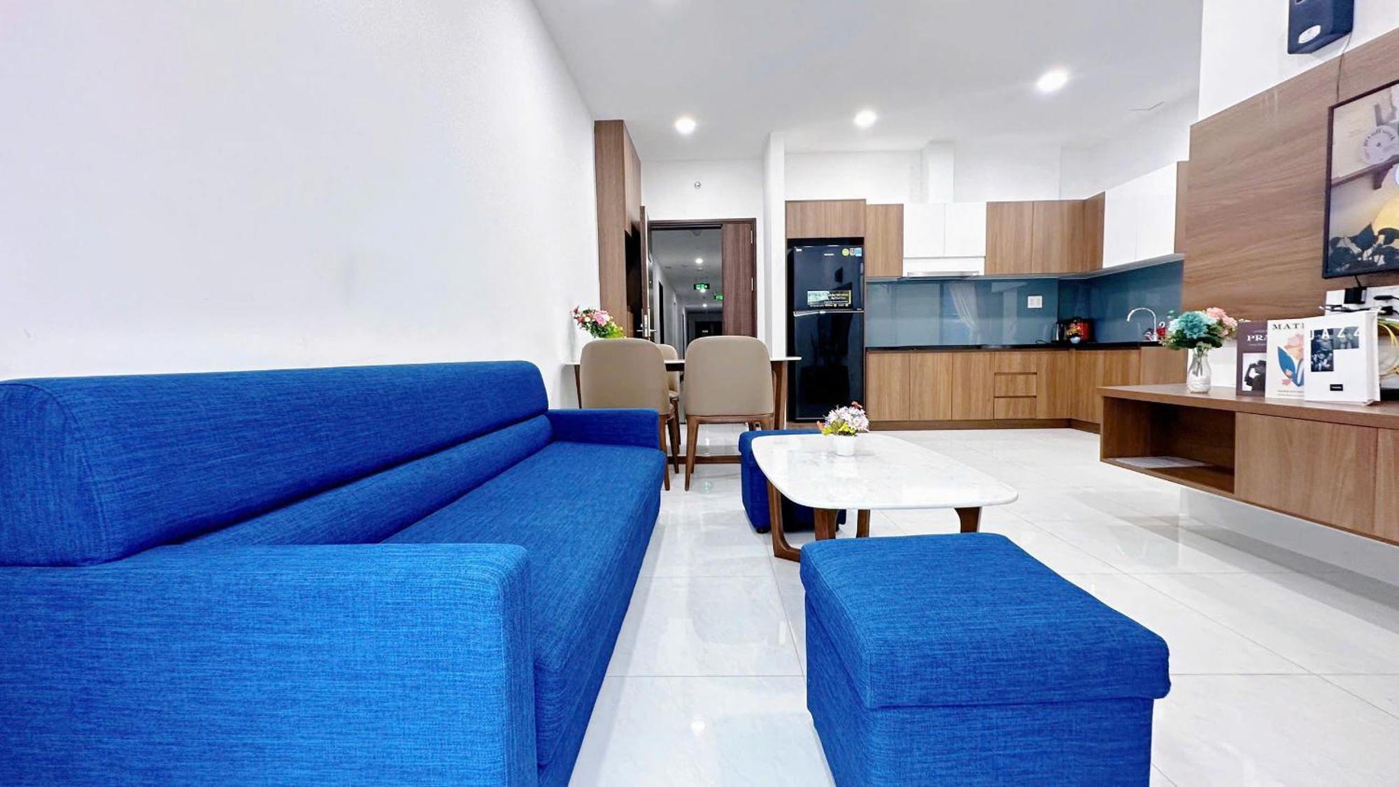 Mermaid Seaview Apartment Vung Tau - Blue Homestay Bagian luar foto