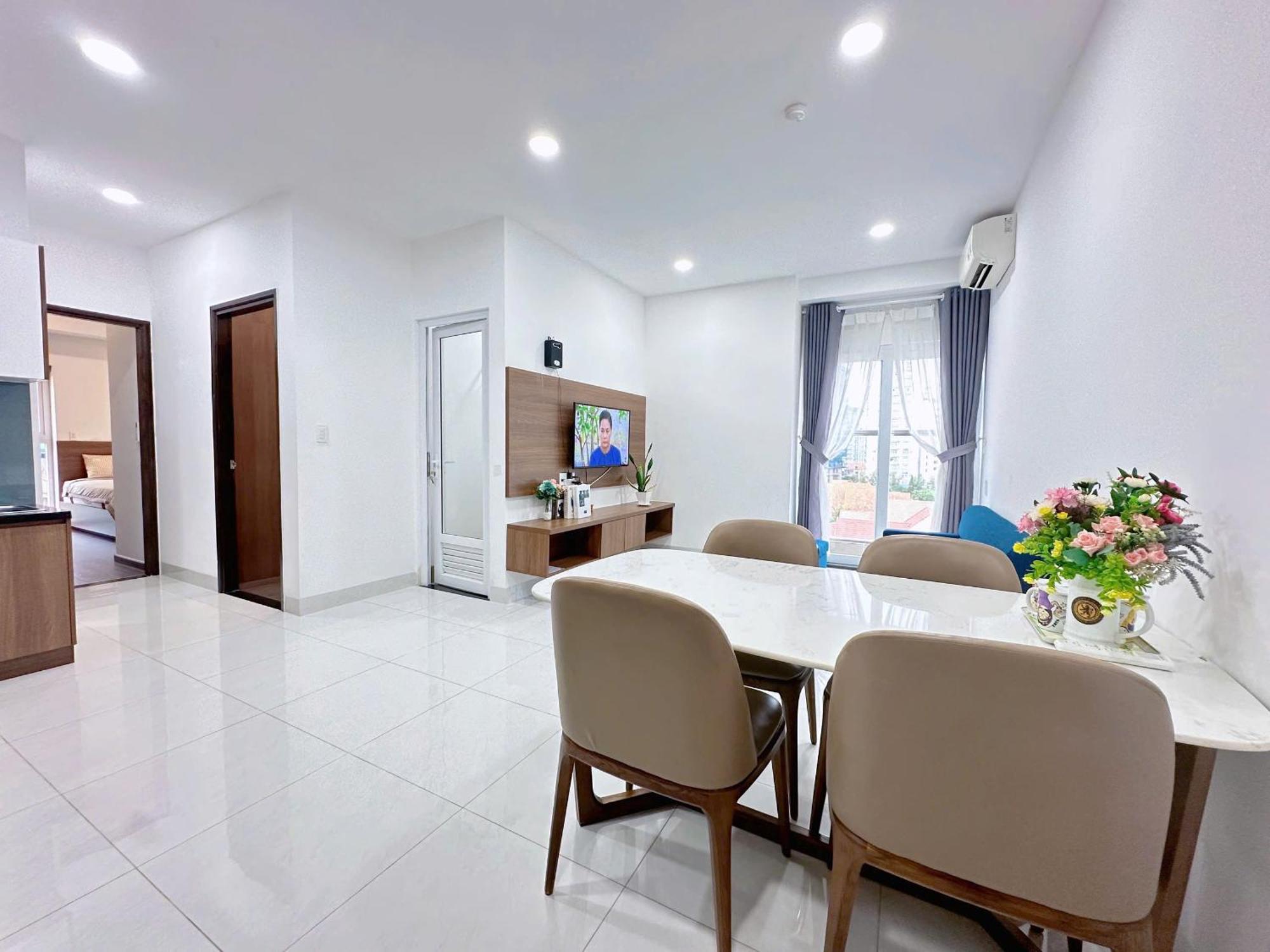 Mermaid Seaview Apartment Vung Tau - Blue Homestay Bagian luar foto