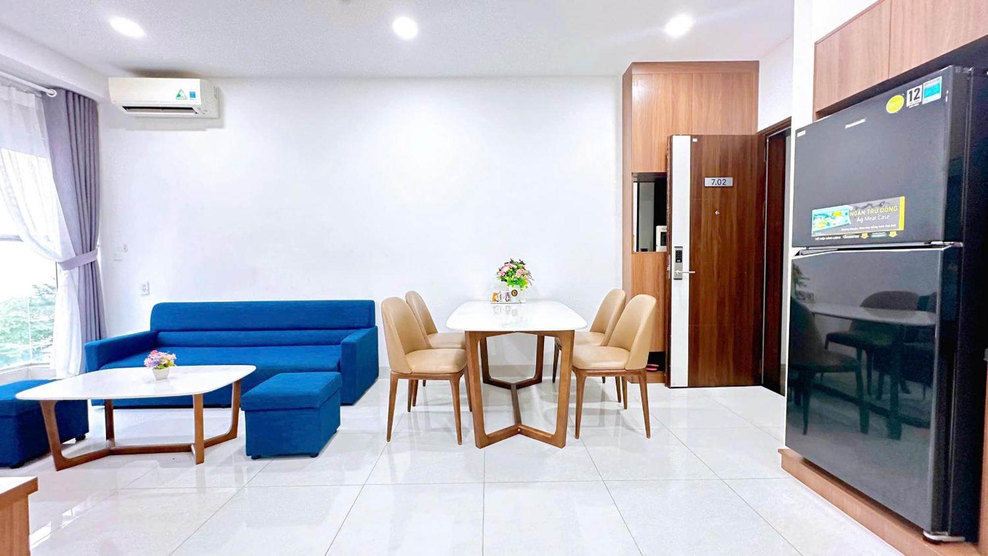 Mermaid Seaview Apartment Vung Tau - Blue Homestay Bagian luar foto
