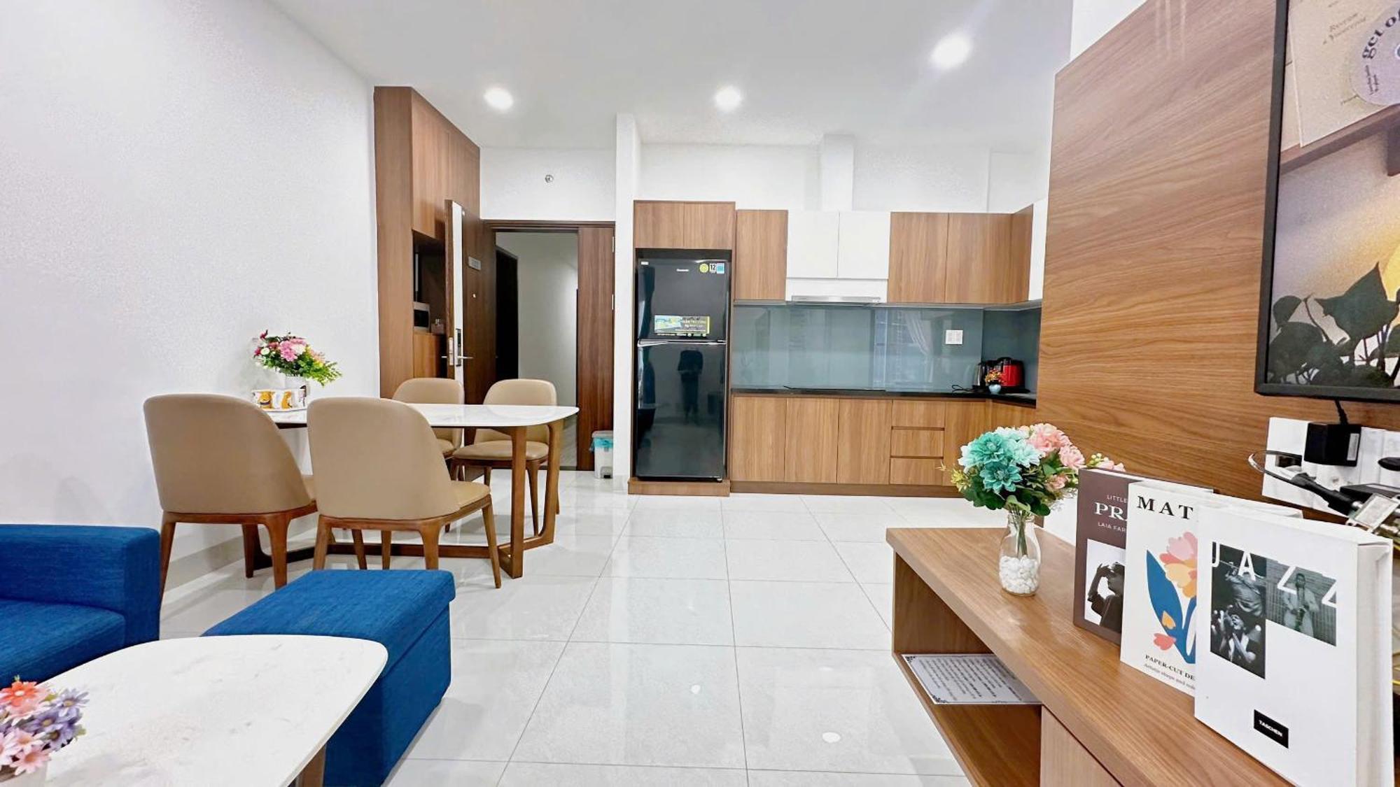Mermaid Seaview Apartment Vung Tau - Blue Homestay Bagian luar foto