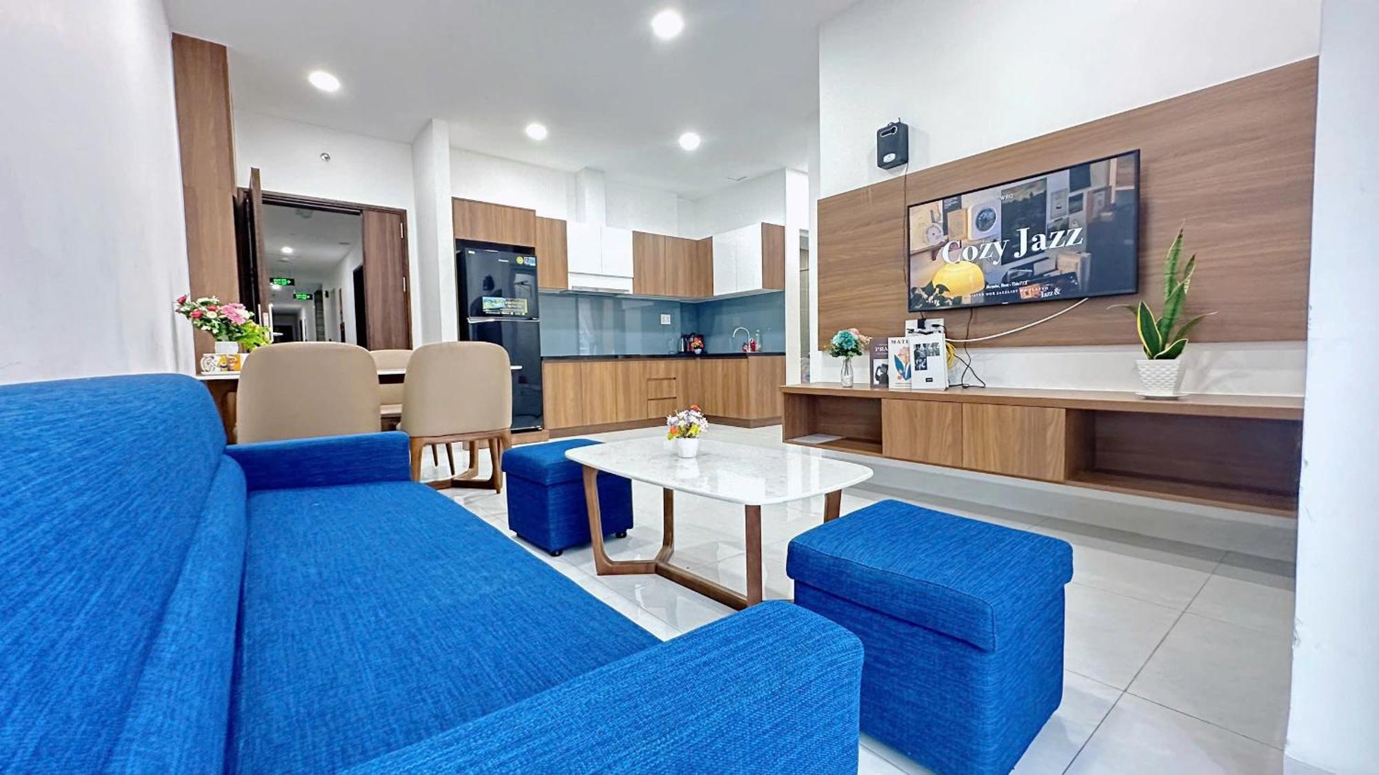 Mermaid Seaview Apartment Vung Tau - Blue Homestay Bagian luar foto