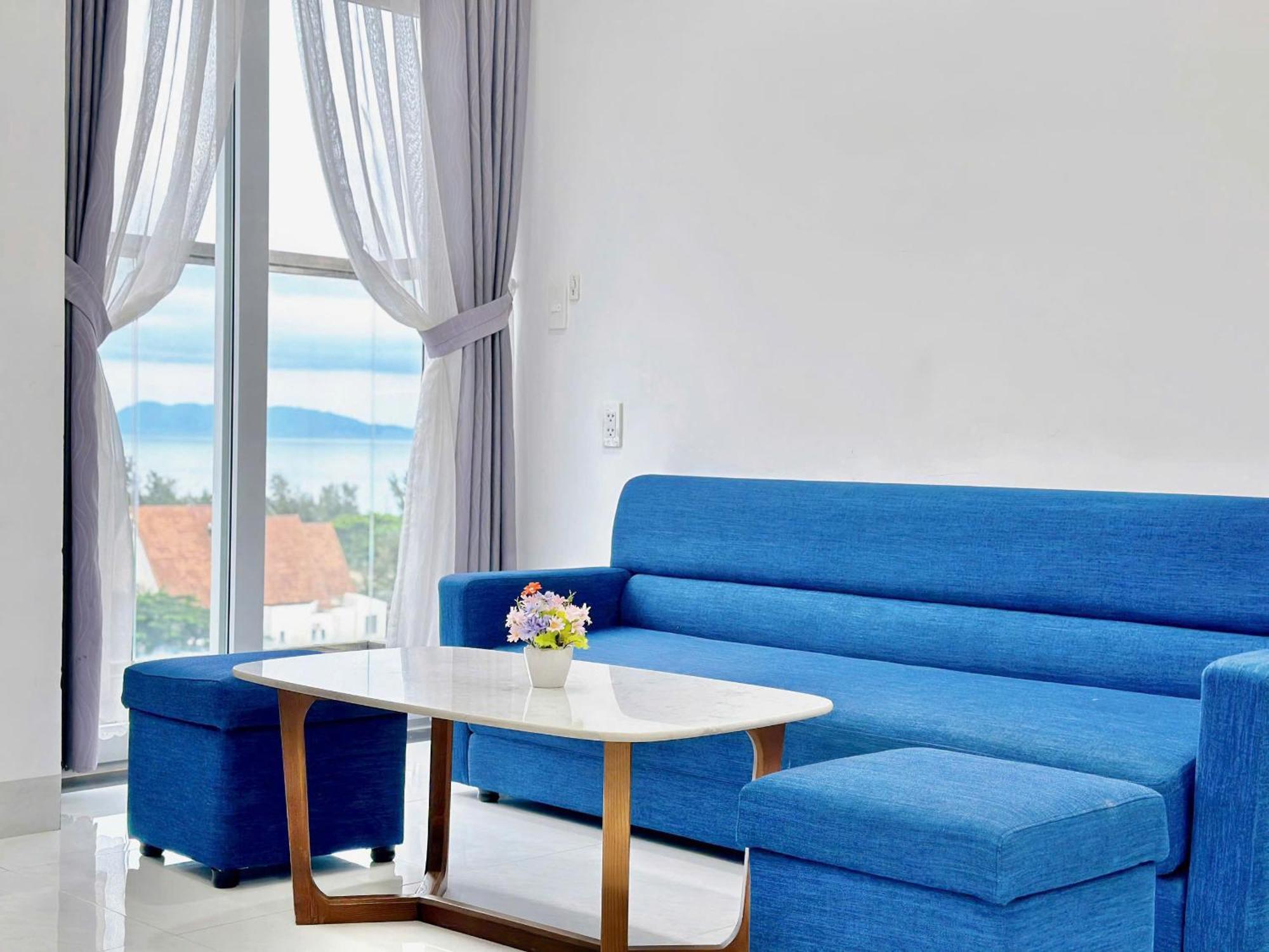 Mermaid Seaview Apartment Vung Tau - Blue Homestay Bagian luar foto