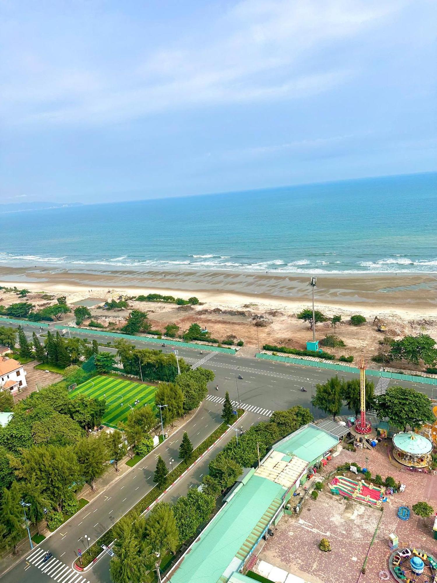Mermaid Seaview Apartment Vung Tau - Blue Homestay Bagian luar foto